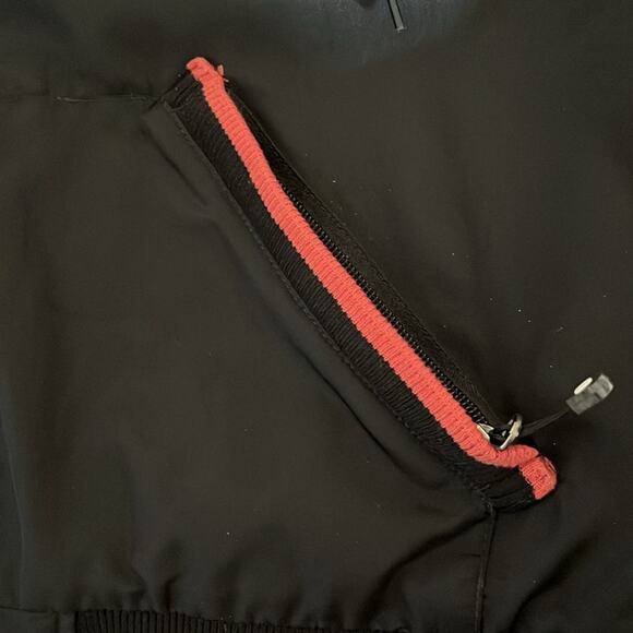 Harley Davidson Windbreaker Womens Size 2X Black Full Zip Pockets Hood Biker - Picture 6 of 16